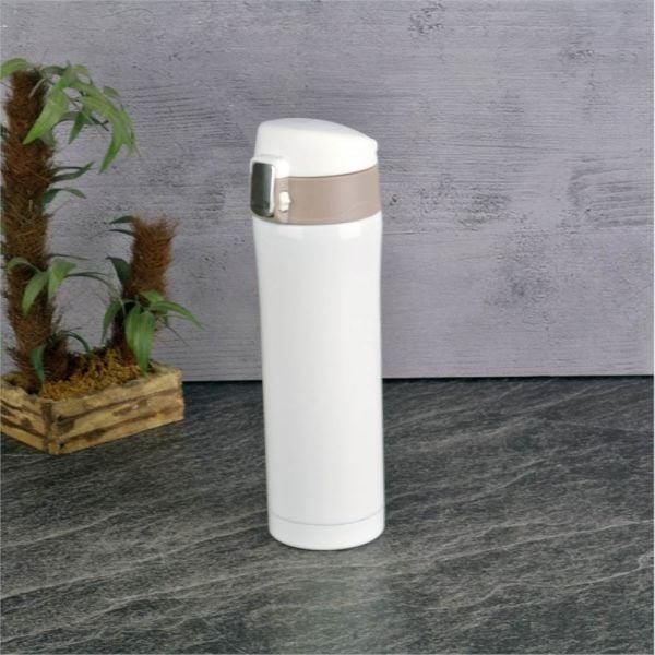 Tohana THN75407 500 ml Beyaz Çelik Termos Matara