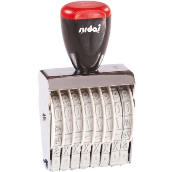 Sırdaş Numaratör 9Mm 8 Hane 1598