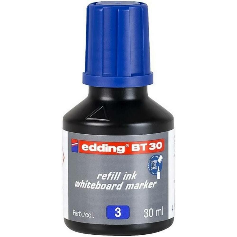Edding E-BT30 30 ml Mavi Tahta Kalemi Mürekkebi