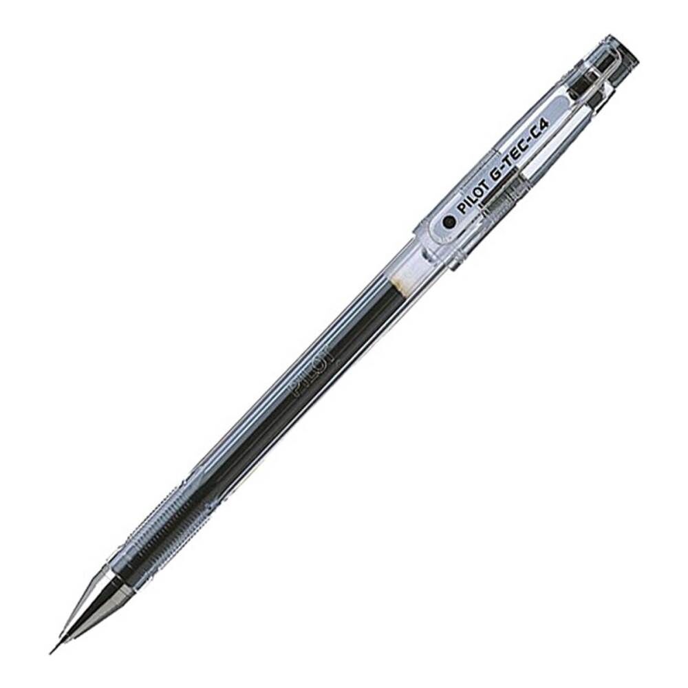 Pilot G-Tec C4 Jel Kalem 04 mm Siyah