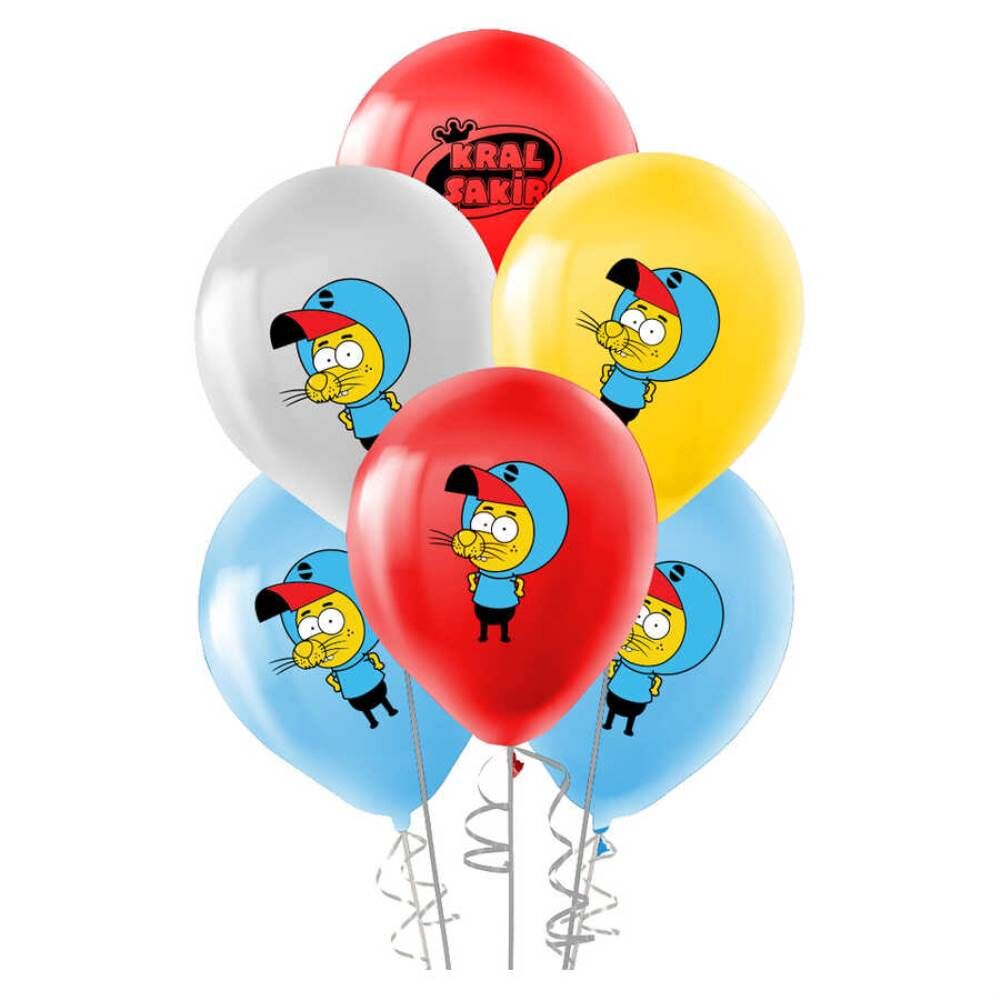 Kral Şakir Pastel Balon 100 lü 0797