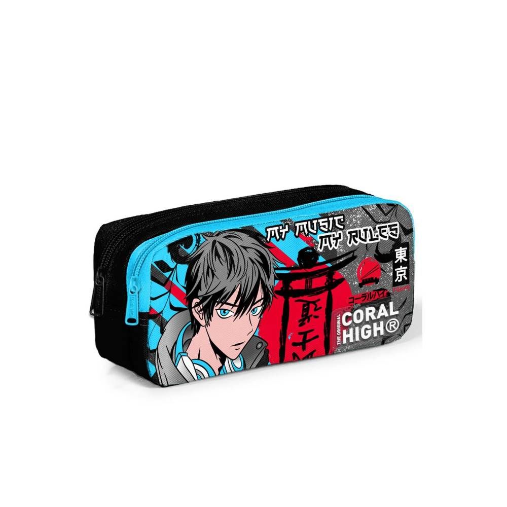 Coral High Manga Kalem Çantası 2 Bölme 12076