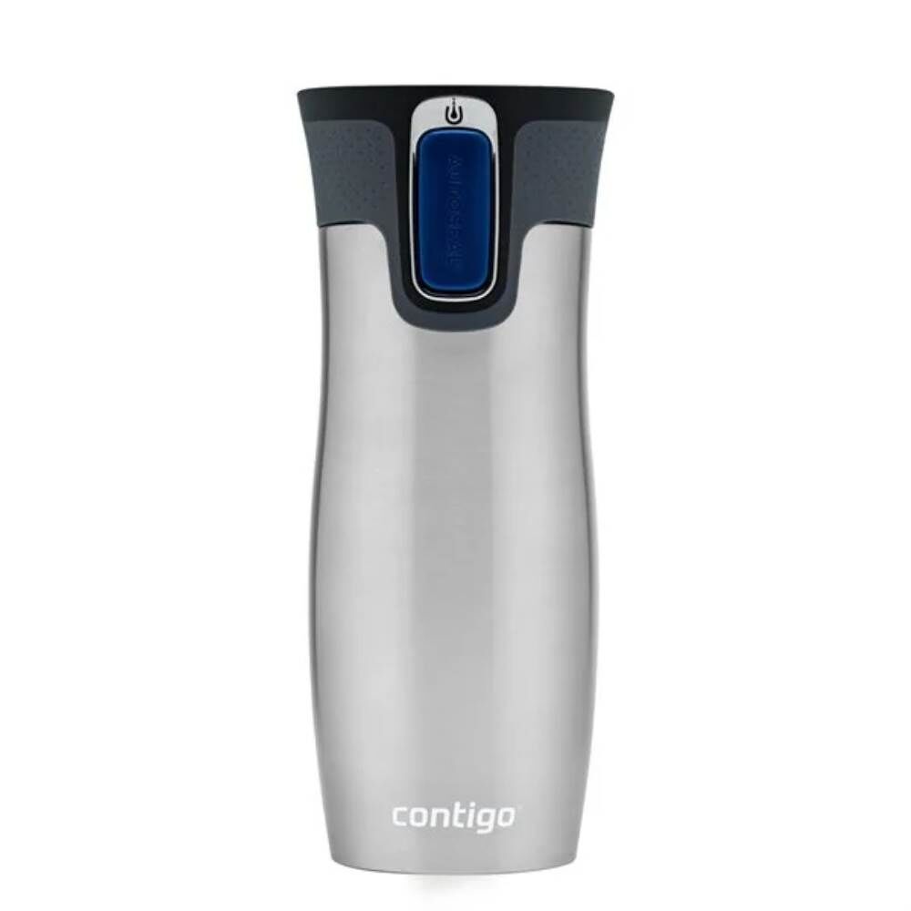 Contigo Westloop Çelik Termos Bardak Tek El Bas İç 470ml Gri