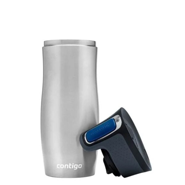 Contigo Westloop Çelik Termos Bardak Tek El Bas İç 470ml Gri