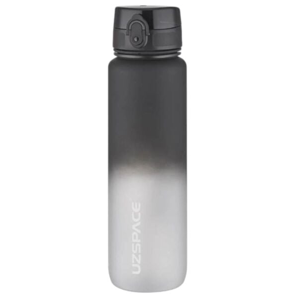 Uzspace 3038-6 Gradient Renk Soft Touch 1000 ml Siyah Tritan Matara