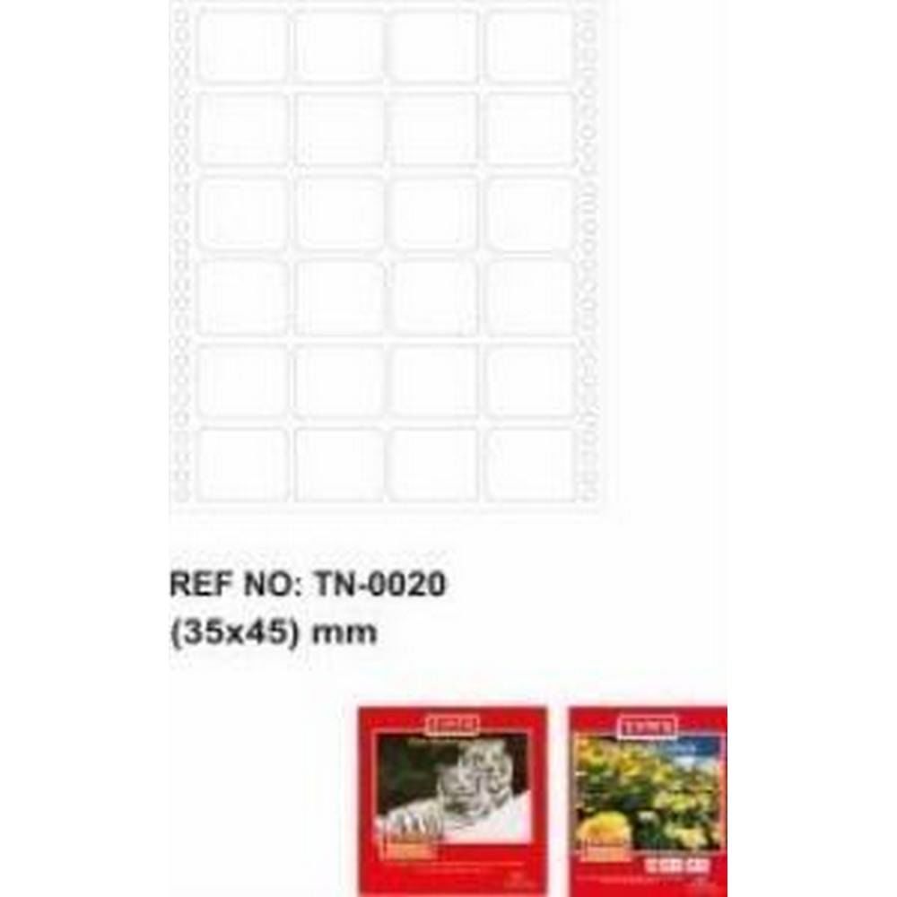 Tanex TW-0020 35x45 mm Laser Etiket