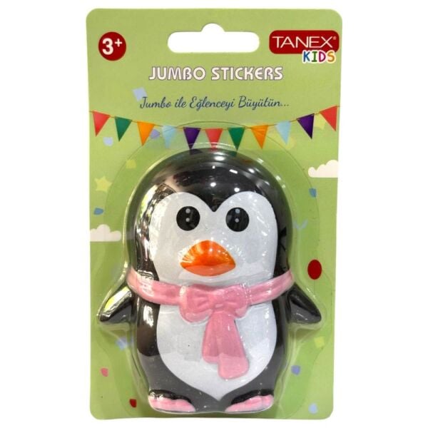 Tanex Jumbo Sevimli Penguen Çıkartma 27010
