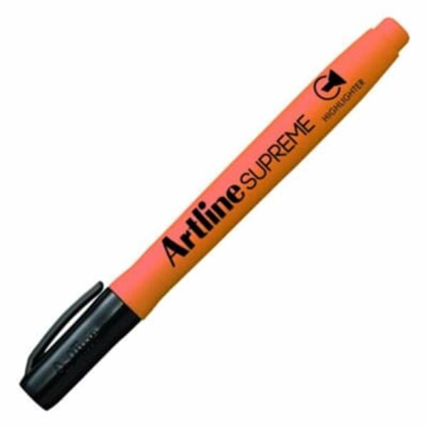 Artline Supreme Kesik Uç 07 mm Fosforlu Kalem EPF-600 Turuncu