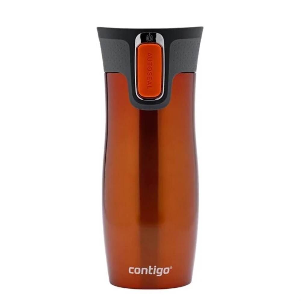 Contigo Westloop Çelik Termos Bardak 470ml Turuncu