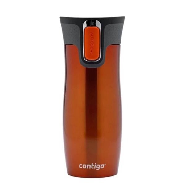 Contigo Westloop Çelik Termos Bardak 470ml Turuncu