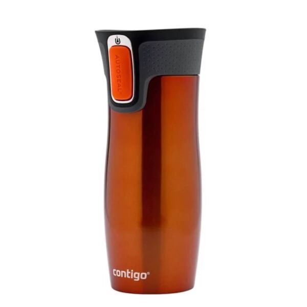 Contigo Westloop Çelik Termos Bardak 470ml Turuncu