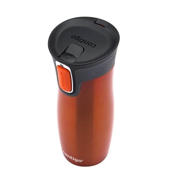 Contigo Westloop Çelik Termos Bardak 470ml Turuncu