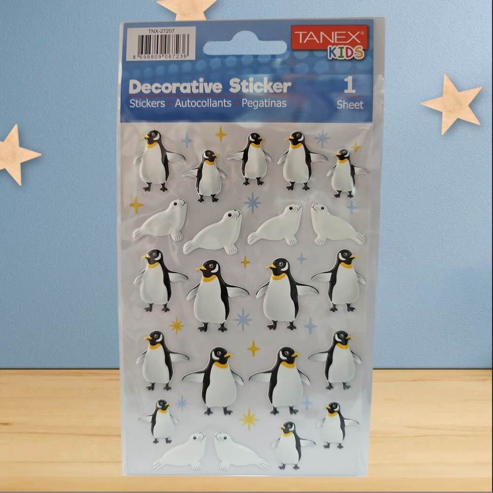 Tanex Sticker Pufy Kutup Hayvanları Serisi 27207