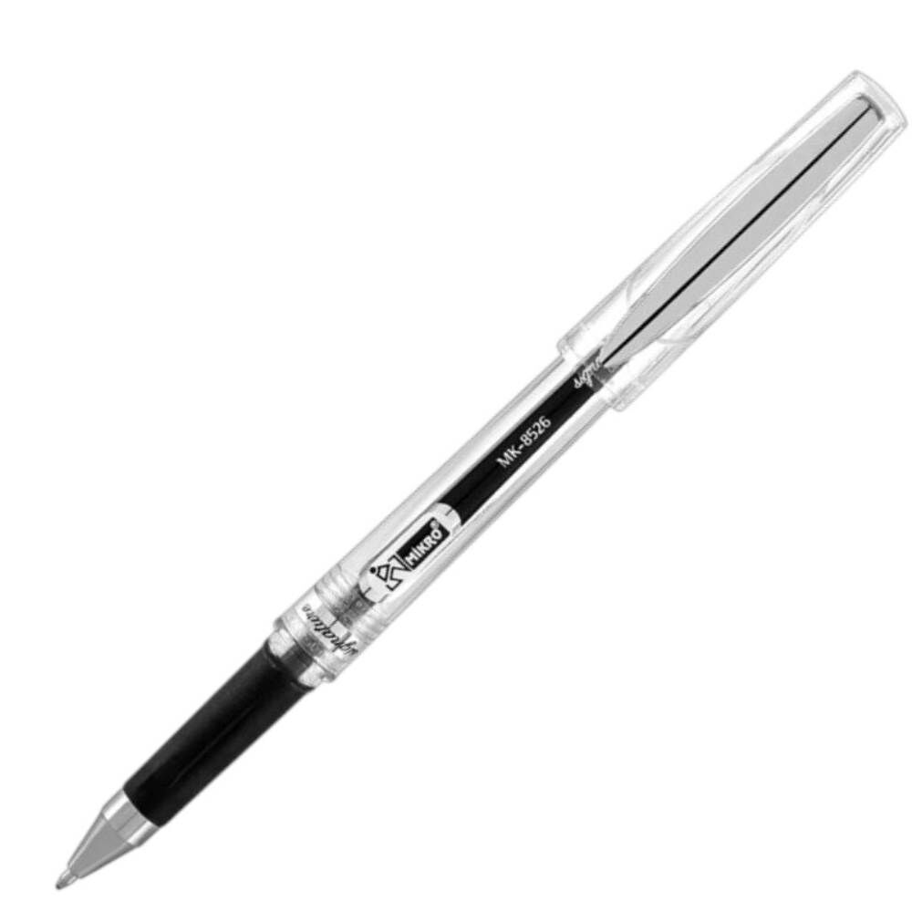 Mikro MK-8526 1.0 mm Siyah İmza Kalemi