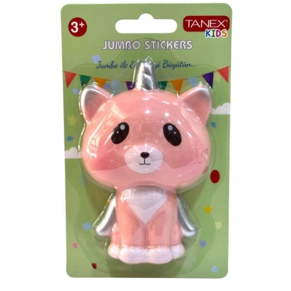 Tanex Jumbo Kanatlı Kedi Çıkartma 27011
