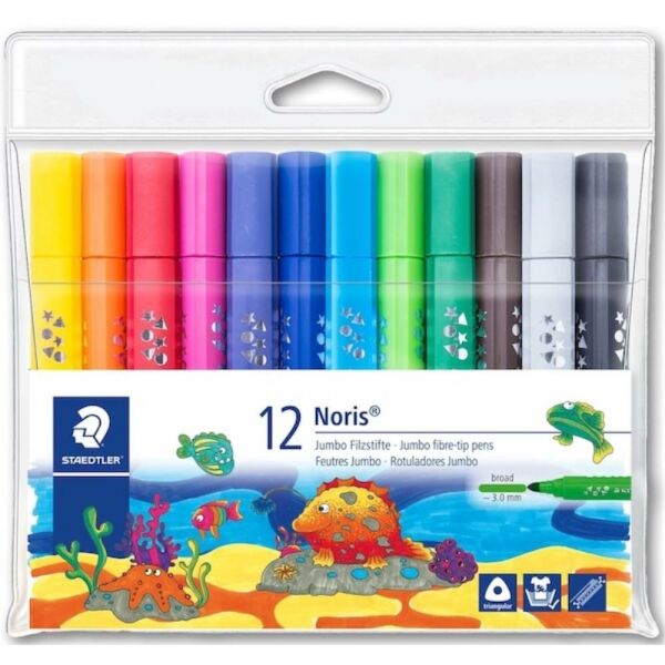 Staedtler Keçeli Kalem Jumbo Üçgen 12Li 328-B Wp12