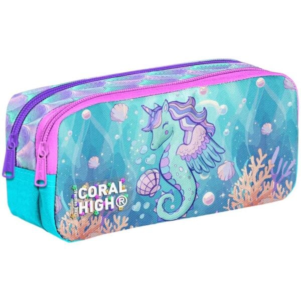 Coral High 31056 2 Bölmeli Kalem Çantası