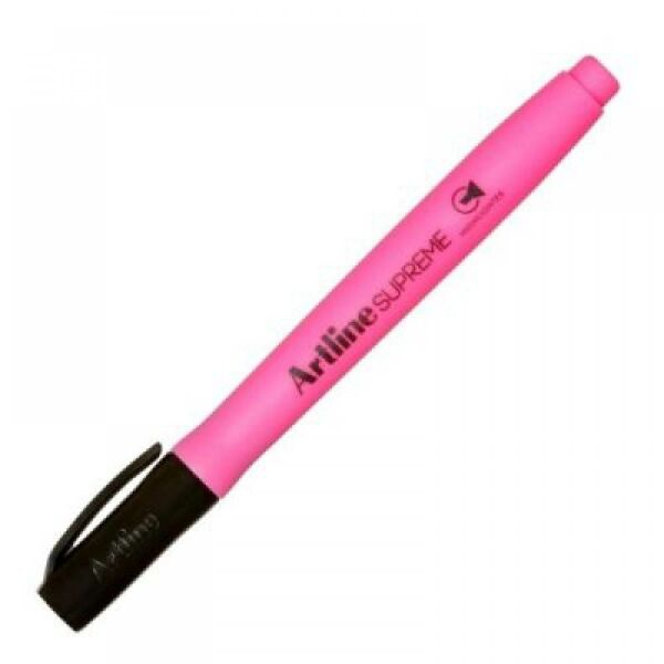 Artline Supreme Kesik Uç 07 mm Fosforlu Kalem EPF-600 Pembe