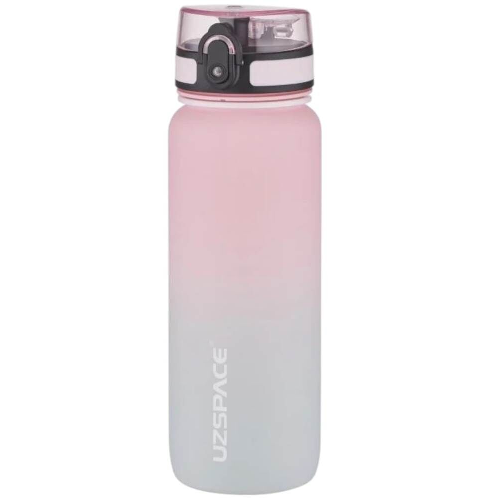 Uzpace 3053-6 Gradient Renk Soft Touch 800 ml Pembe Tritan Matara
