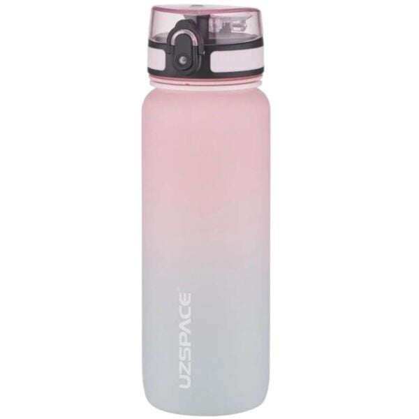 Uzpace 3053-6 Gradient Renk Soft Touch 800 ml Pembe Tritan Matara