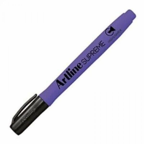 Artline Supreme Kesik Uç 07 mm Fosforlu Kalem EPF-600 Mor