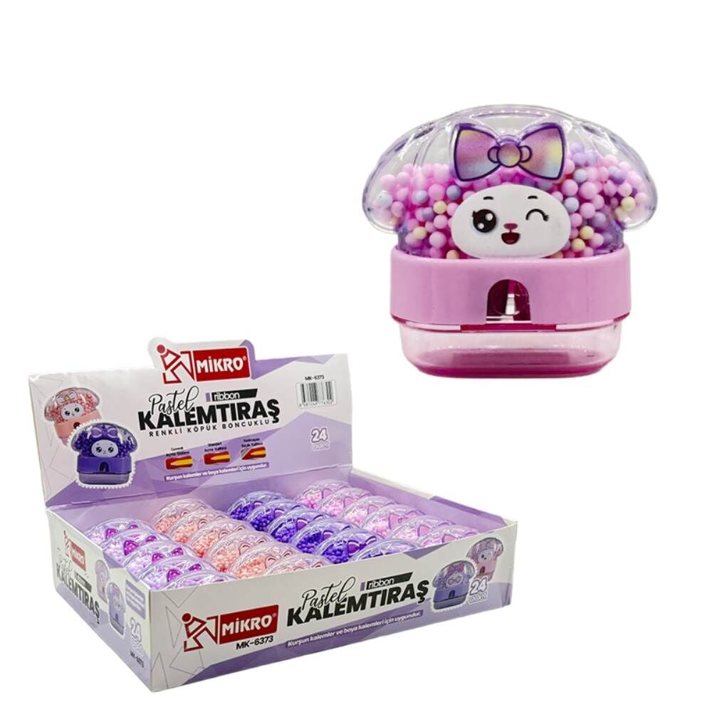 Mikro MK-6373 Ribbon Tek Bıçaklı Kalemtraş