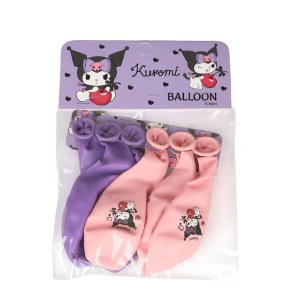 Kuromi Balon 6 lı 596806