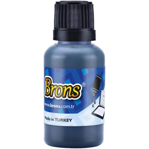 Brons Istampa Mürekkebi  30 Cc Mavi Br-315