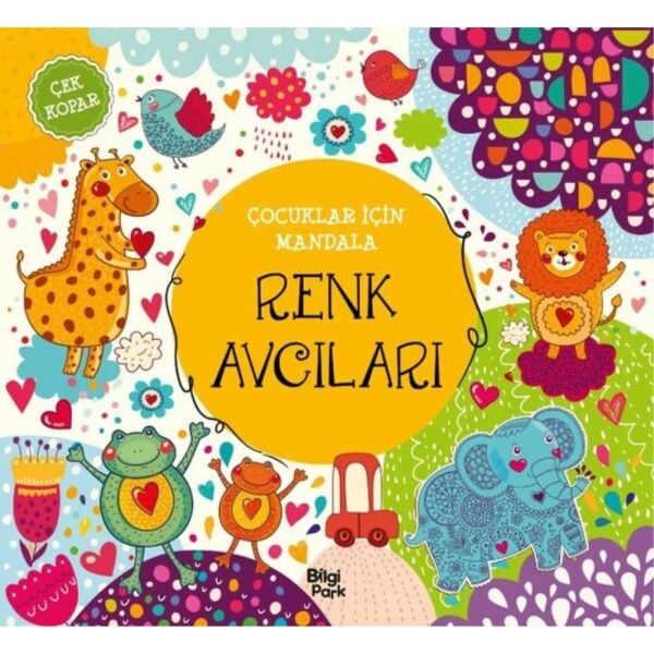 Çocuklar İçin Mandala Renk Avcıları