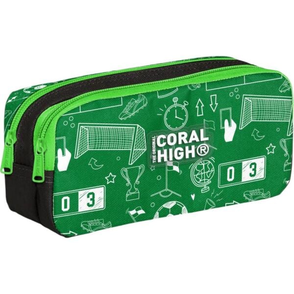 Coral High 31047 2 Bölmeli Kalem Çantası