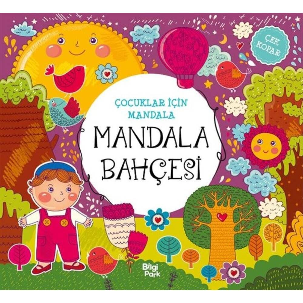 Çocuklar İçin Mandala Mandala Bahçesi