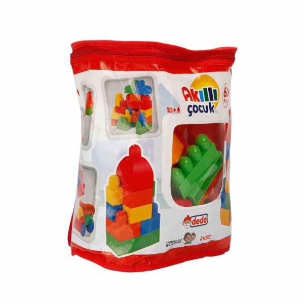 Brikko Blok Büyük Lego Akıllı Çocuk 60 Parça 01022