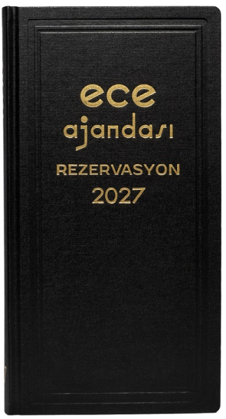 Ece 2027 17x33 Avrasya Rezervasyon Ajandası