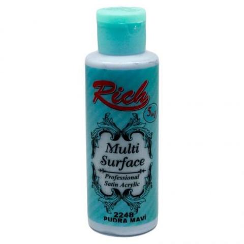 Rich Multi Surface Akrilik Boya 120 cc Pudra Mavi 120-2248