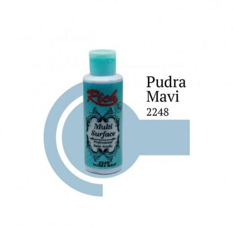Rich Multi Surface Akrilik Boya 120 cc Pudra Mavi 120-2248