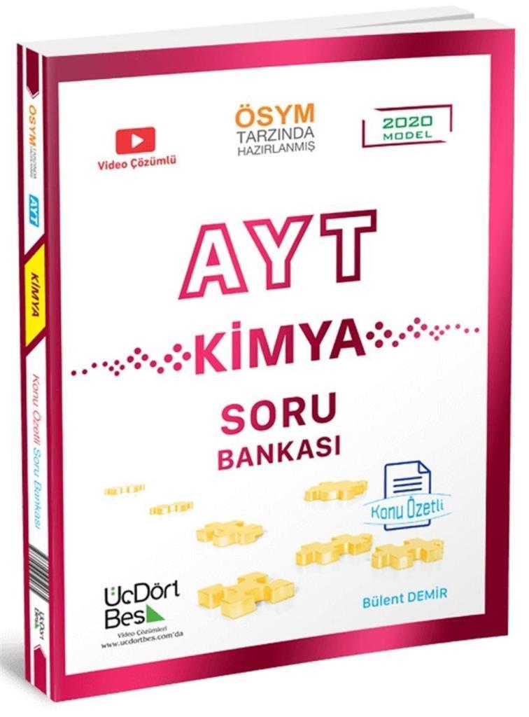 Üçdörtbeş Ayt Kimya Soru Bankası