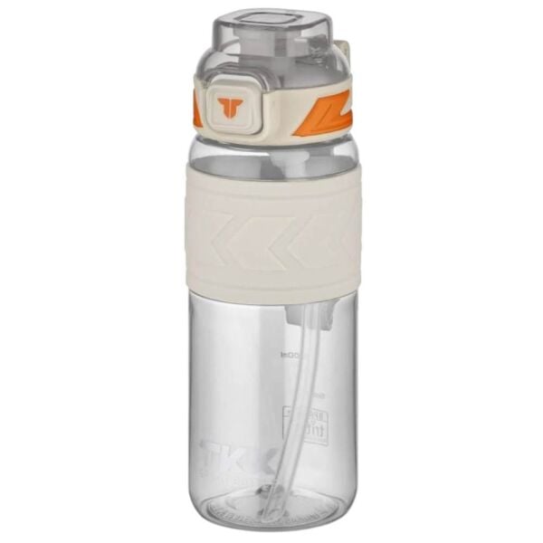TTK T1020 Silikon Gövde 1000 ml Beyaz Tritan Matara