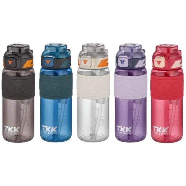 TTK T1020 Silikon Gövde 1000 ml Beyaz Tritan Matara