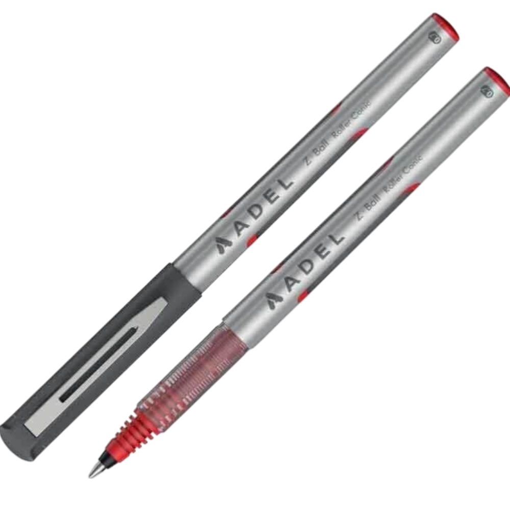 Adel Z-Ball Roller Kalem Konik Uç 07 mm Kırmızı