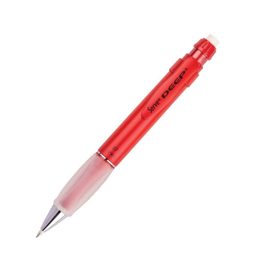Serve Deep Versatil Kalem Doğa Serisi 07 mm Metalik Kırmızı