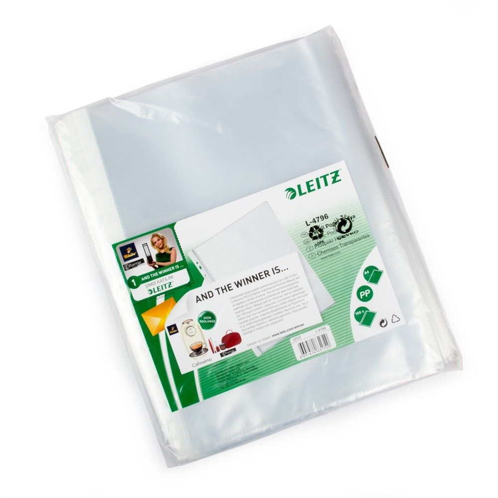 Leitz Poşet Dosya A4 100 lü L-4796
