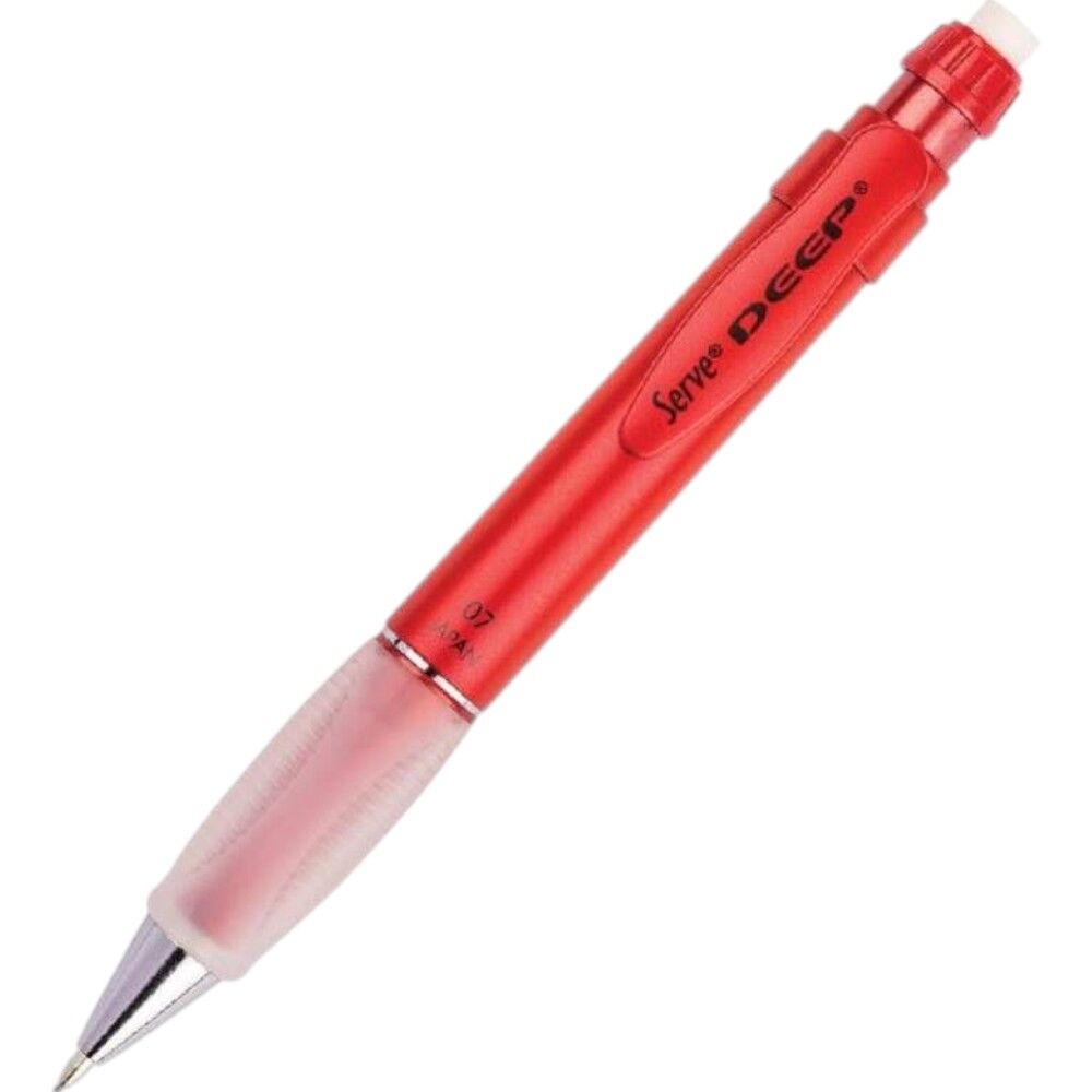 Serve Deep Versatil Kalem Doğa Serisi 07 mm Metalik Kırmızı