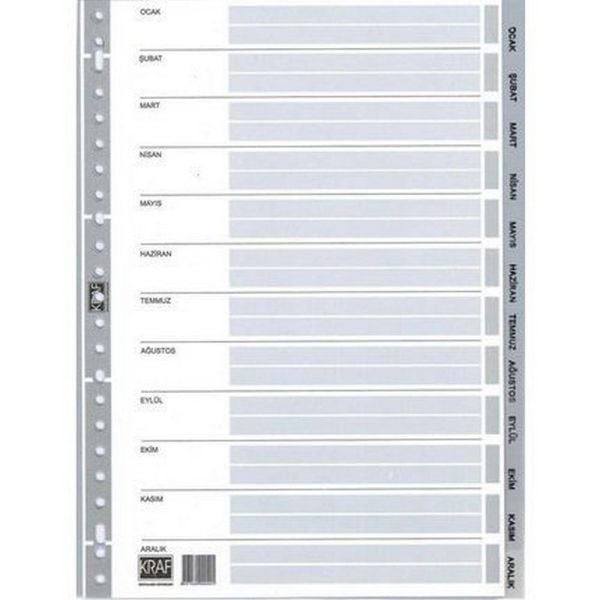 Kraf Seperatör 1003 Aylar