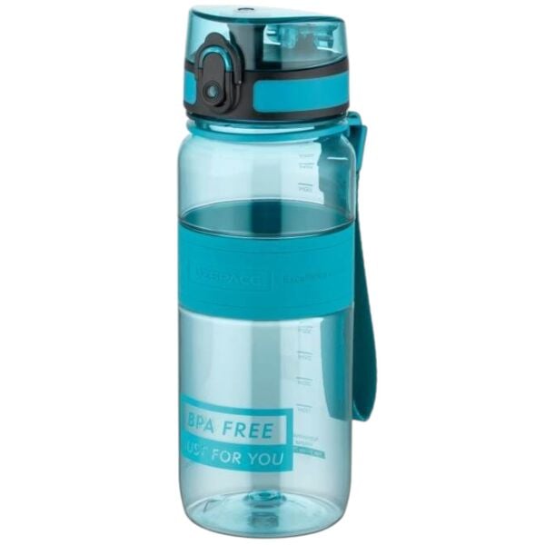Uzspace 5029-2 Silikon Gövde 650 ml Yeşil Tritan Matara
