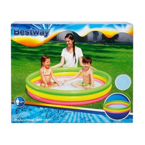 Bestway BW-51103 152x30 cm 3 Bölme Alttan Şişme Havuz