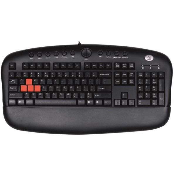 A4 Tech Kb-28G Siyah Usb Multımedya Gamer Klavye