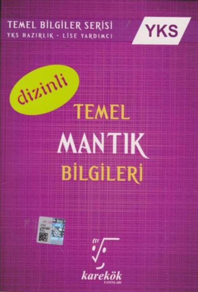 Karekök Tyt Ayt Temel Mantık Bilgileri El Kitabı