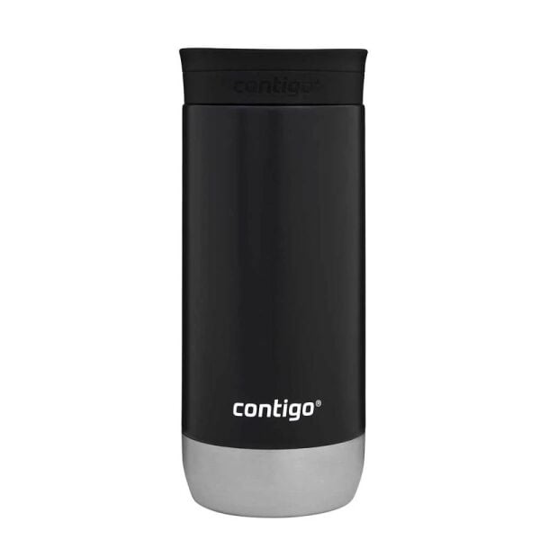 Contigo Huron Pro Snapseal Çelik Termos Bardak 470 ml Siyah