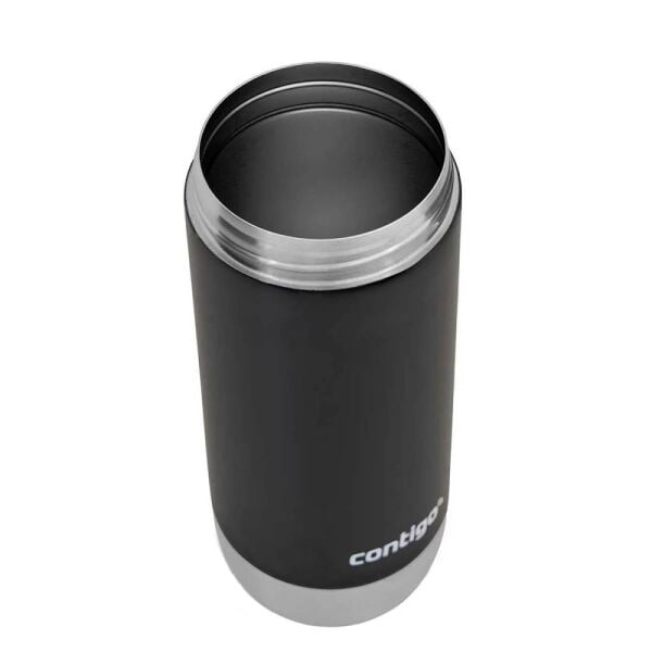 Contigo Huron Pro Snapseal Çelik Termos Bardak 470 ml Siyah