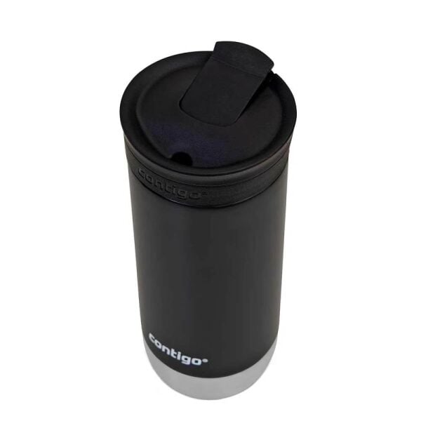 Contigo Huron Pro Snapseal Çelik Termos Bardak 470 ml Siyah